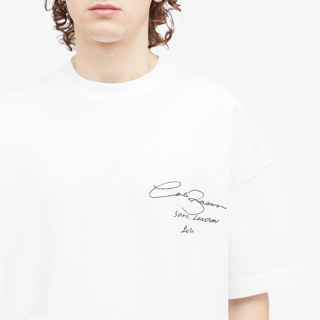 Cole Buxton Men's Signature T-Shirt White